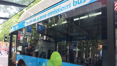 NSW's first hydrogen bus trial underway on the Central Coast